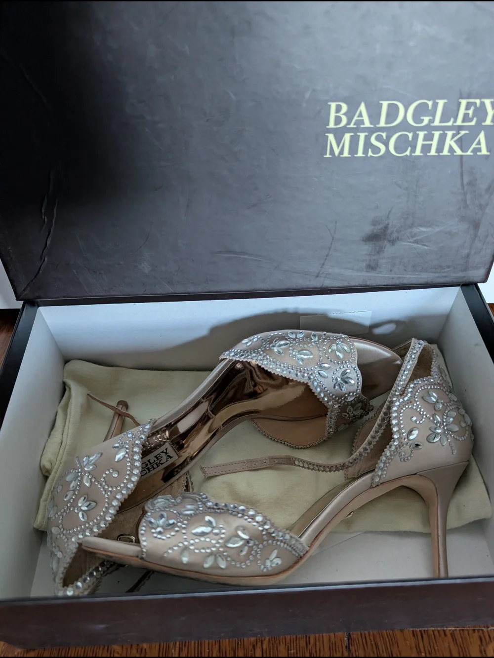 Badgley Mischka worn only